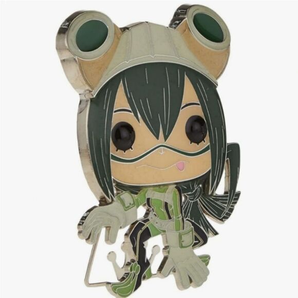 My Hero Academia Tsuyu Funko Pop! Pin - Picture 2 of 3